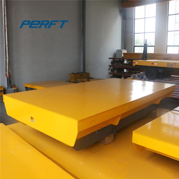 motorized transfer car with stainless steel decking 200 tons